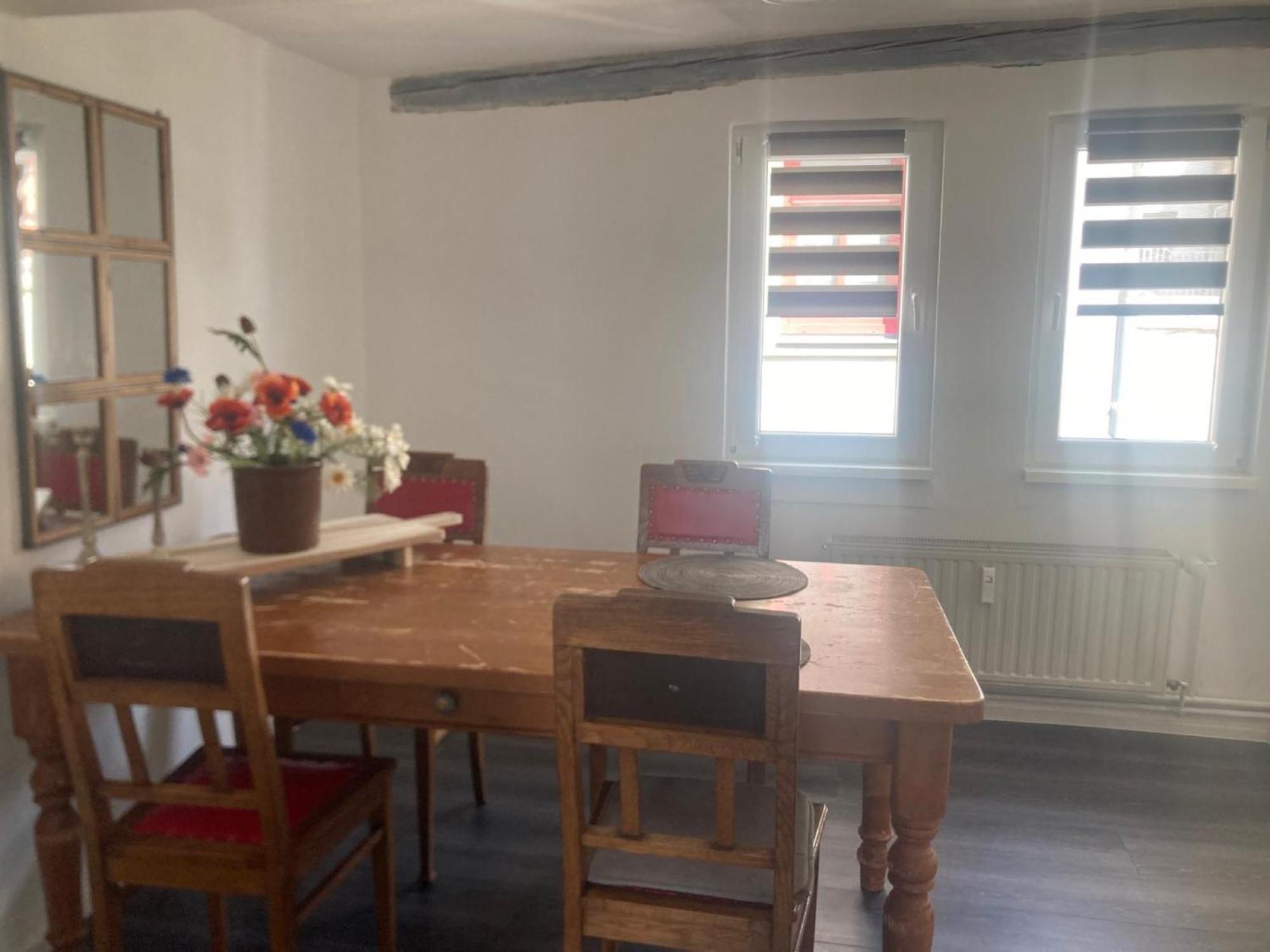 Charmante Ferienwohnung Im Gaesschen Rudolstadt Esterno foto