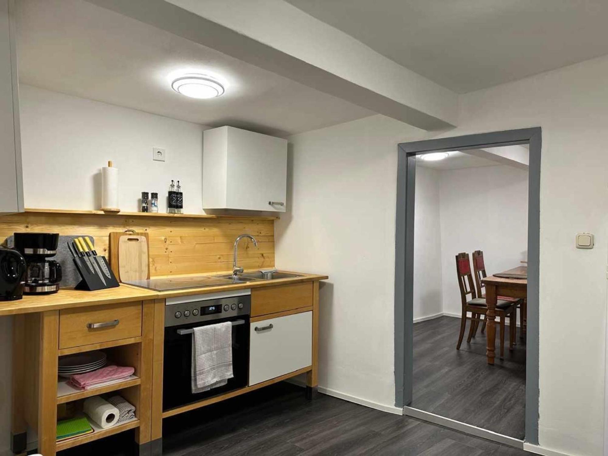 Charmante Ferienwohnung Im Gaesschen Rudolstadt Esterno foto