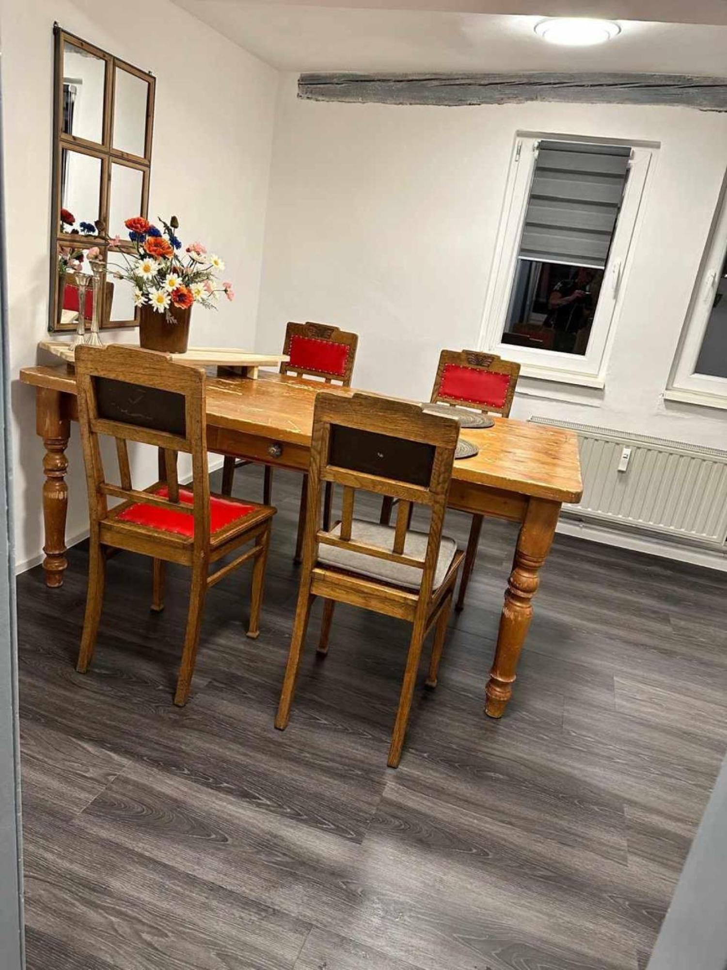 Charmante Ferienwohnung Im Gaesschen Rudolstadt Esterno foto
